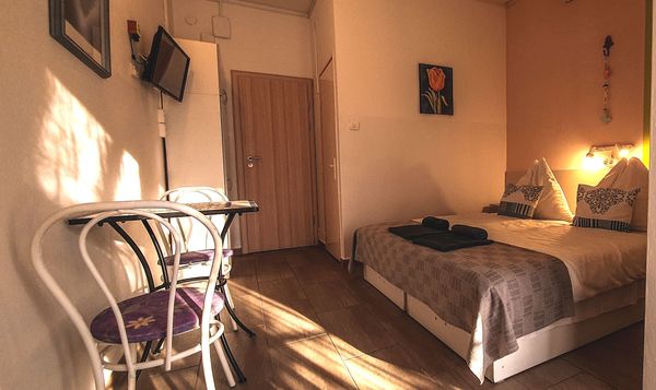 Stúdió apartman belső tere